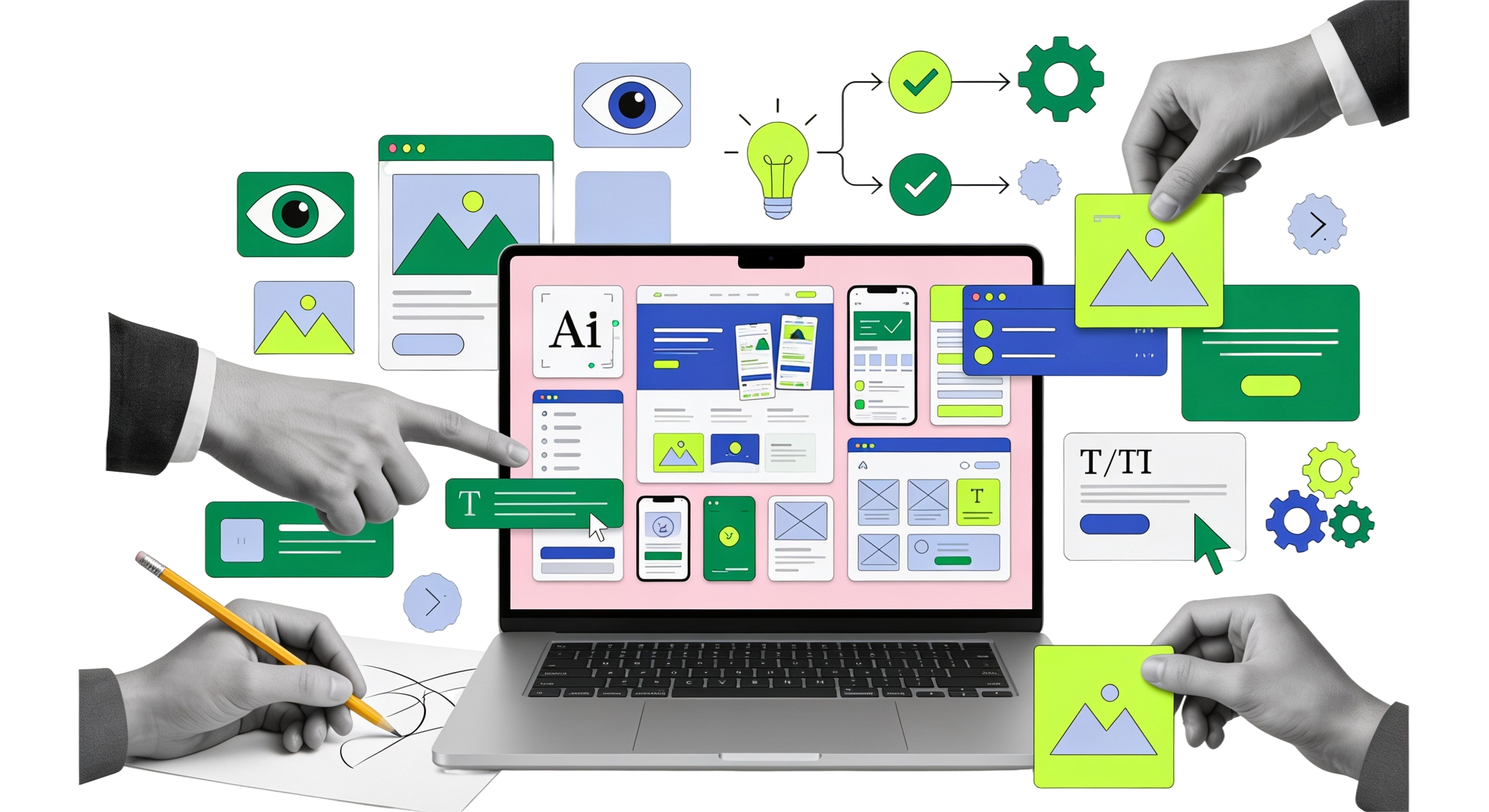 Website design and development icon