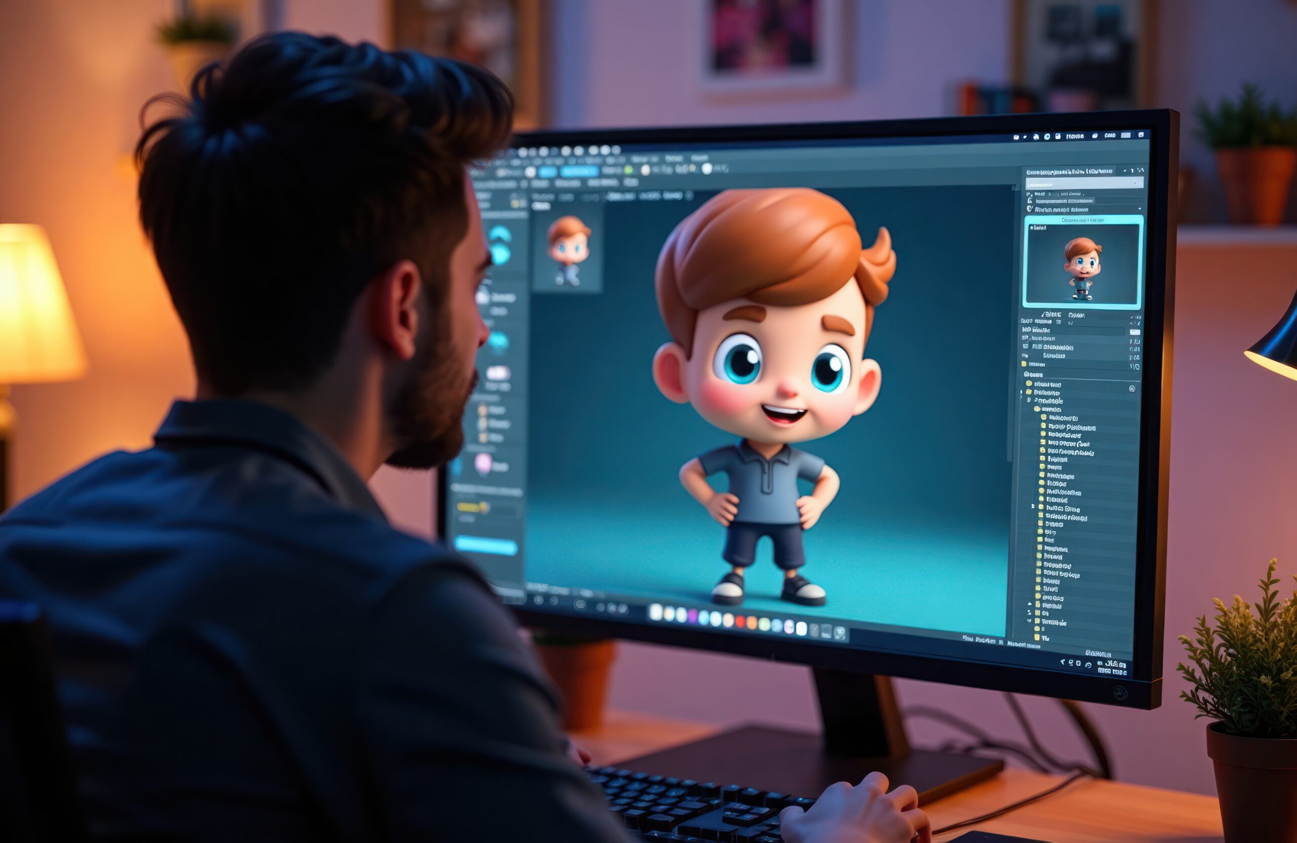 3D Animation Rendering