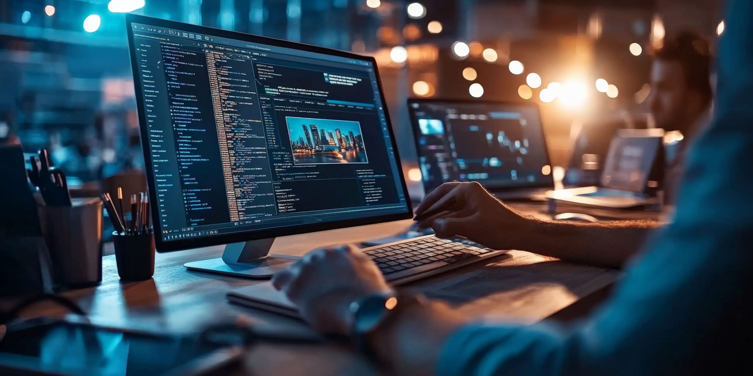Website Design and Development setup